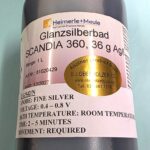PLATING SOLUTION,SILVER,36G/1 L,SCANDIA 360,HEIMERLE + MEULE FOR BATH